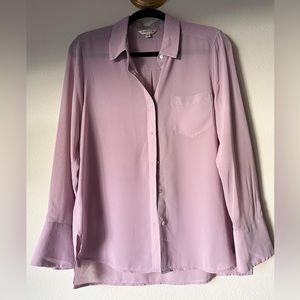 Lavender Blouse Brand Nanette Lepore size M
